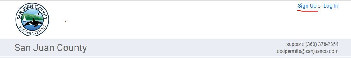 Portal sign up snippet